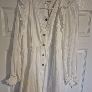 Peach Love California Romper Boho NWT